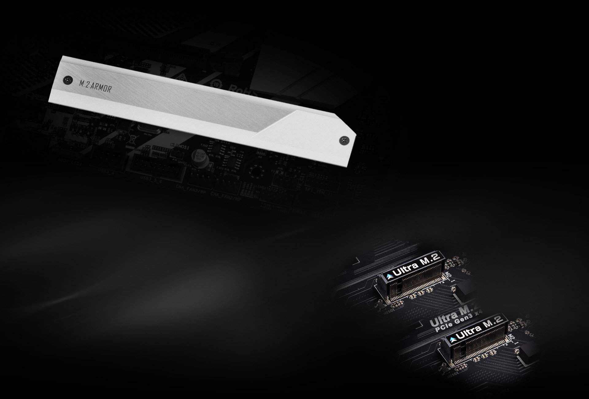 Full Coverage M.2 + Ultra M.2 x2 (No 22210)